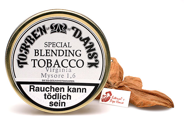 Torben Dansk Virginia Mysore 1,6mm Pfeifentabak 50g Dose Torben Dansk Virginia Mysore 1,6mm Pfeifentabak 50g Dose